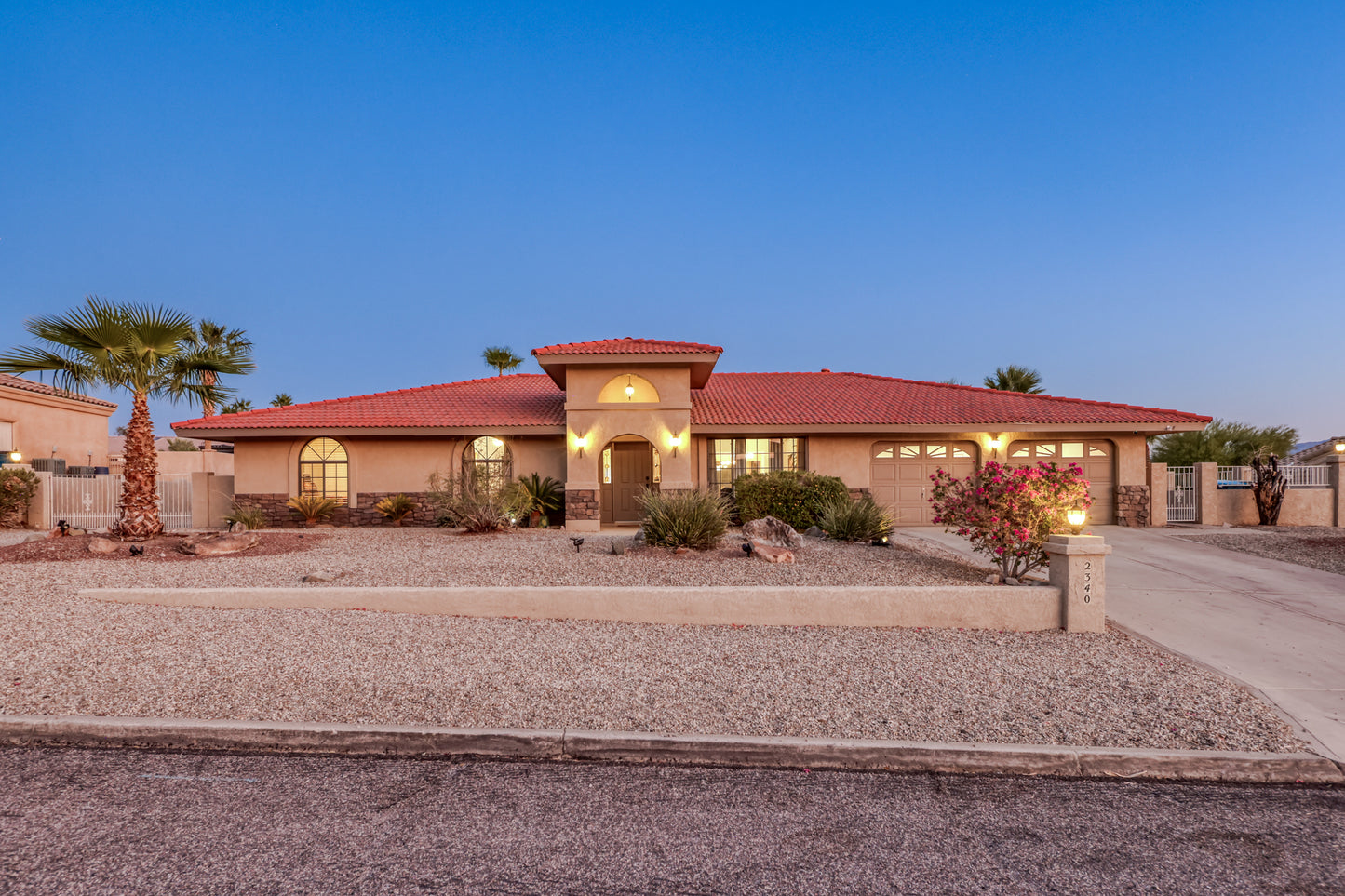 2340 DEMARET DR - Evening Real Estate Photography (With DRONE)