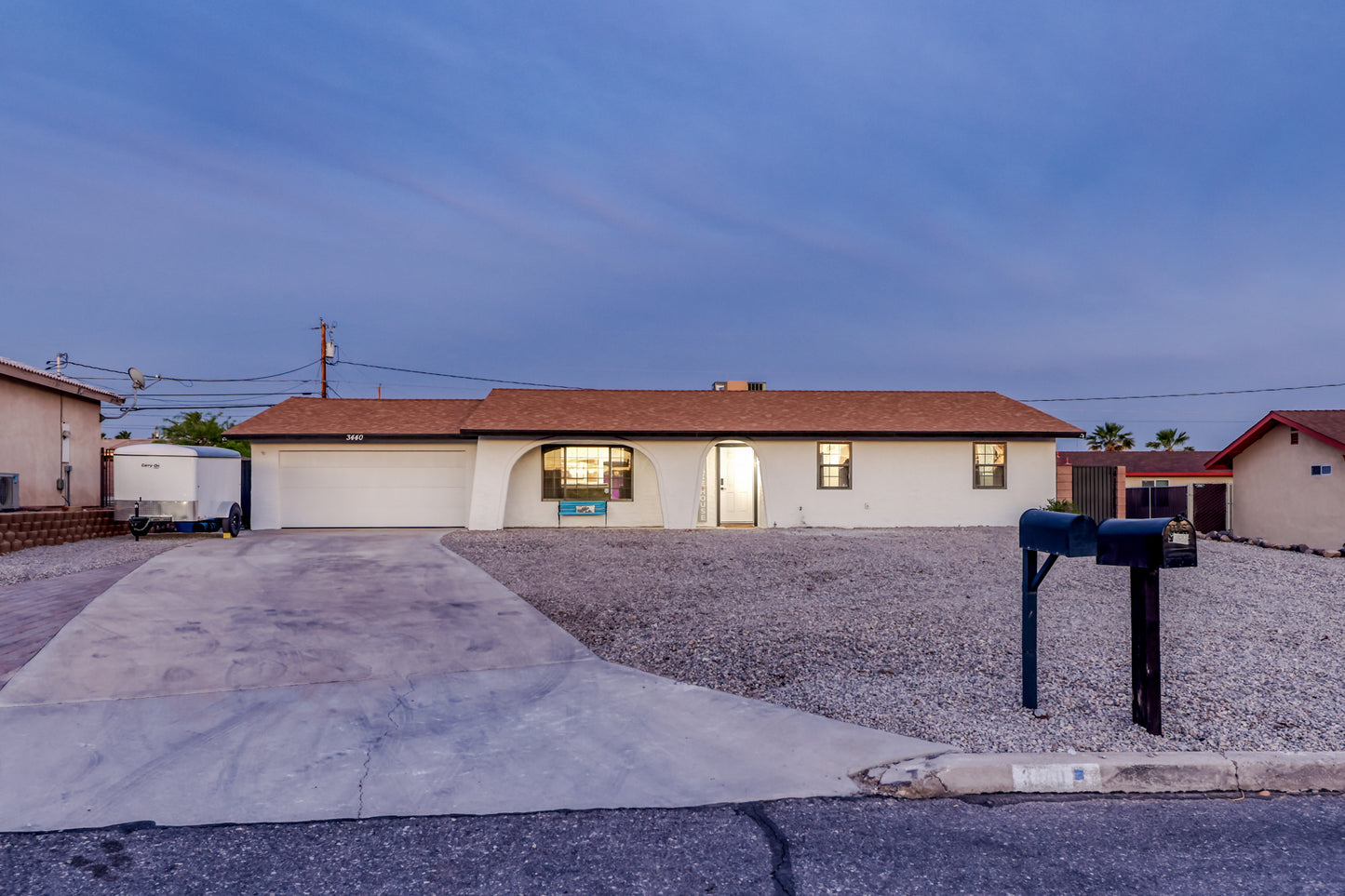 3440 YAVAPAI DR - Evening Real Estate Photography (With DRONE