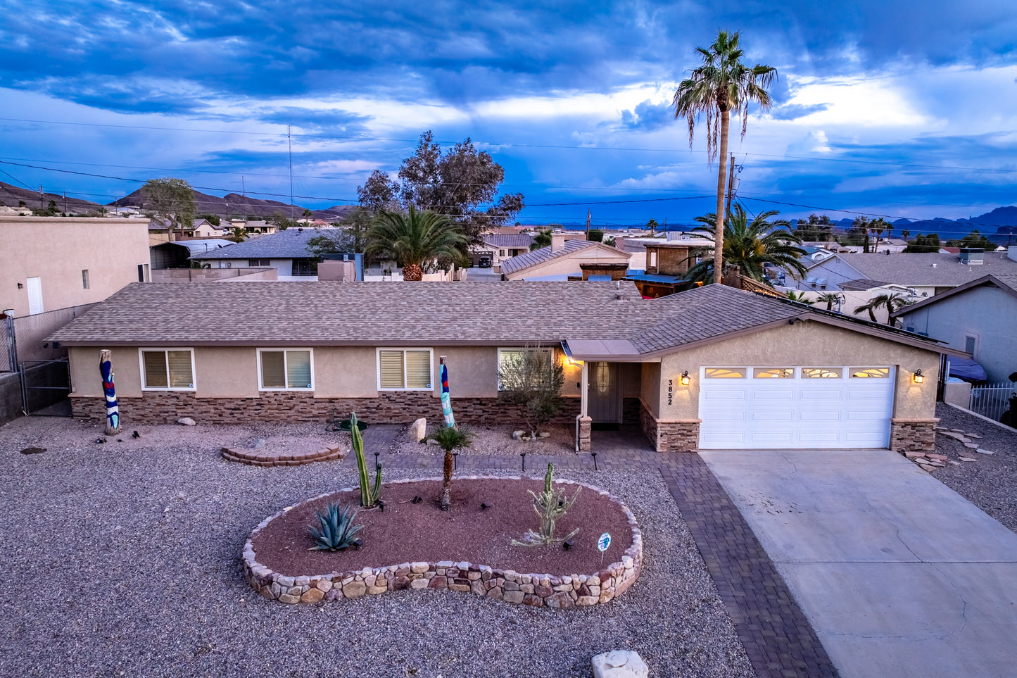 3852 SOLAR DR - Evening Real Estate Photography (With DRONE